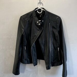 MUUBAA London black motorcycle jacket